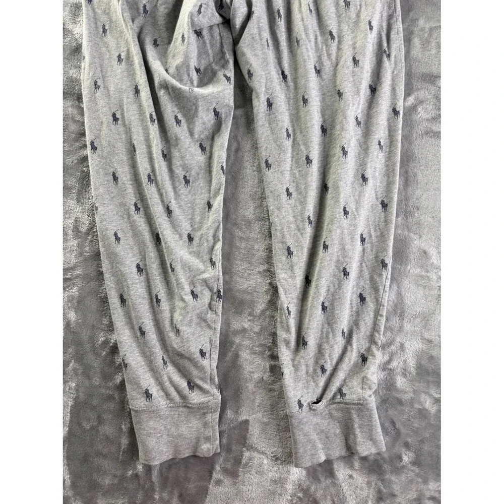 Polo Ralph Lauren Sleepwear Men's Pajama Pants L Gray For Parts